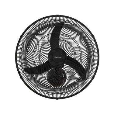 Imagem de Ventilador Ventisol Parede Oscilante New 50cm Preto 127v, 110V