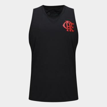 Imagem de Regata Flamengo Nação Masculina, Preto, G