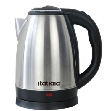 Imagem de Chaleira Elétrica 1,8L Preta 127V Itatiaia Essencial Inox
