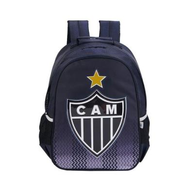Imagem de Mochila esportiva Escolar Futebol Atlético mineiro Galo 16572 Original