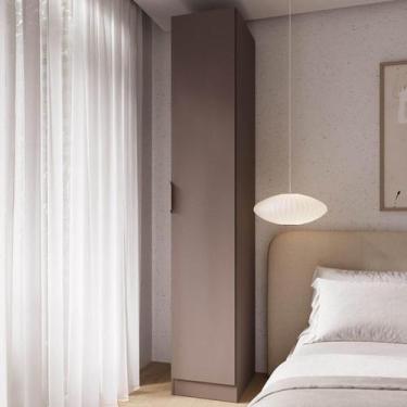 Imagem de Guarda Roupa Modulado 100% MDF 1 Porta Orion Cabecasa Madeiramadeira M