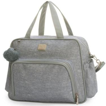Imagem de Bolsa Maternidade Barcelona Mescla G - Hug Baby