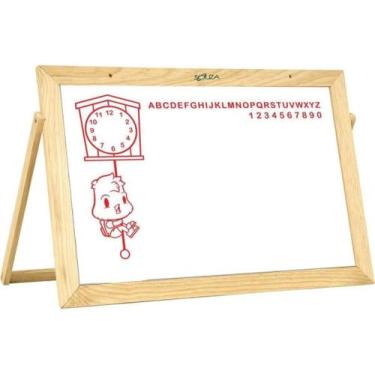 Imagem de Quadro Infantil Branco 80x60 Souza & Cia