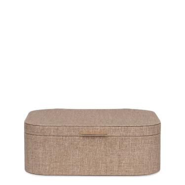 Imagem de Caixa Decorativa em MDF com Revestimento em PU Marrom 32,5cm 22911P Mart