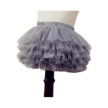 Imagem de Saia Tutu Preta para Meninas - Vestido de Baile de Princesa em Tule, 4