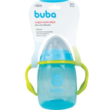 Imagem de Copinho com Alça Azul Bico de silicone 5815- Buba