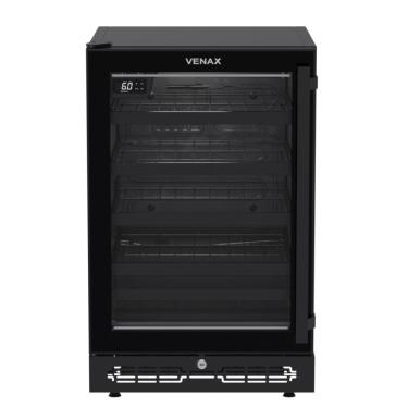 Imagem de Adega de Vinhos de Embutir Venax 24 Garrafas Preto Porta Invertida 127V