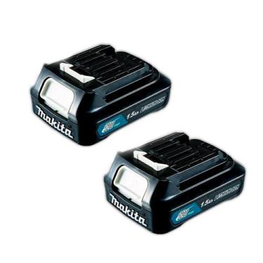 Imagem de Bateria Recarregável Makita BL1016B 12V CXT 1,5AH Íons de Lítio, 2UN