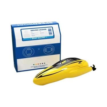 Imagem de Barcos RC Para Crianças 24G 4WD Mini Lancha De Controle Remoto Com Luz
