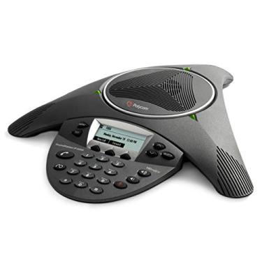 Imagem de Telefone Audioconferencia SoundStation Polycom IP6000 (SIP) Expansivel - Alimentação AC ou PoE (não acompanha Fonte de Alimentação) 2200-15600-001
