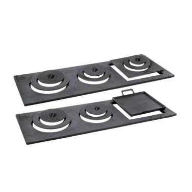 Imagem de Chapa Redução Fogão a Lenha Libaneza com Bifeteira Bassan