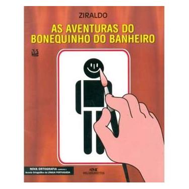 Imagem de Livro - As Aventuras do Bonequinho do Banheiro - Ziraldo