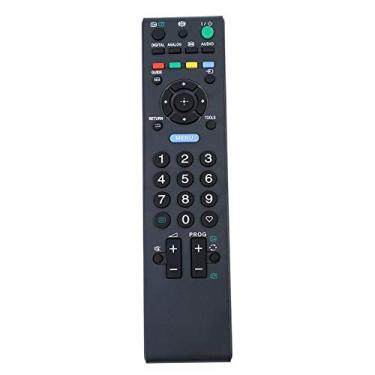 Imagem de Controle remoto, distância de transmissão de 8m preto TV controle remoto original de plástico para Sony RM-ED017