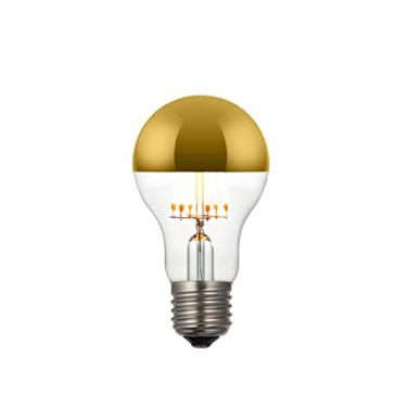 Imagem de Lâmpada Filamento De Led Poptem A19 Espelhada 6W Bivolt Dourada Decorativa