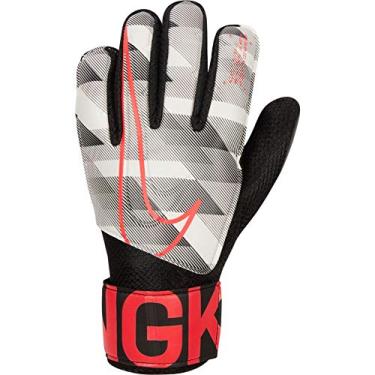 Imagem de Luvas Nike JR para goleiro - branco-preto-carmesim 5