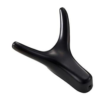 Imagem de KIZQYN Ganchos de casaco cabide montado na parede, cabide de casaco montado na parede, ganchos criativos, ganchos de parede de metal para a entrada, banheiro, quarto, cabide de cozinha montado na parede (cor: E)