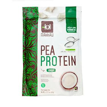 Imagem de Proteína Concentrada De Ervilha Amarela Pea Protein Coco - Rakkau - 600G