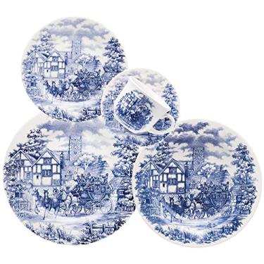 Imagem de Aparelho de Jantar e Chá 20 peças Donna Cena Inglesa