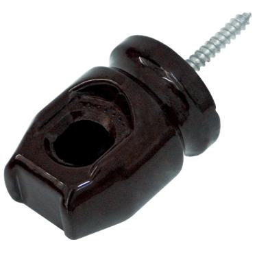 Imagem de Isolador Pimentão de Porcelana C/ Parafuso Cód.78811202 - Rodhina