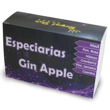 Imagem de Kit Gin Tonica Especiarias Para Gin Magic Infusion Apple By Royalbar -