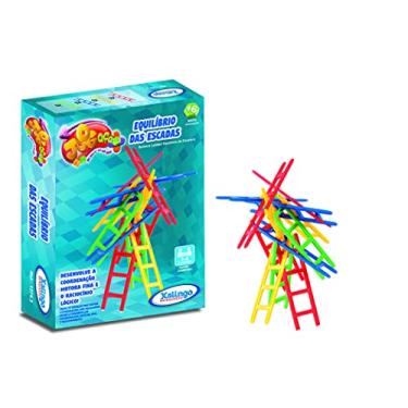 Imagem de Brinquedo Jogação Torre Equilíbrio das Escadas Xalingo