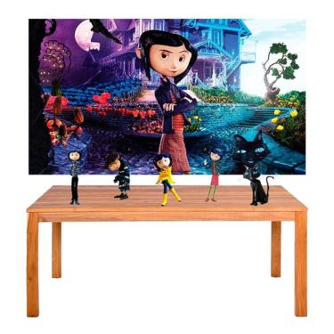 Imagem de Kit Festa Coraline Display + Painel 100x60cm