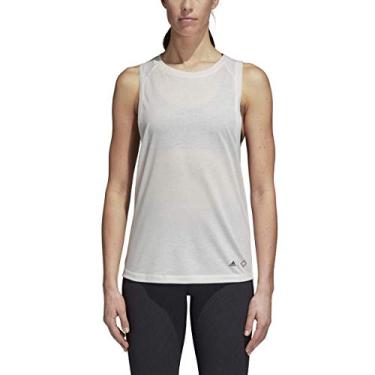 Imagem de Regata feminina Adidas Wanderlust, Cloud White, Medium