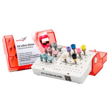 Imagem de KIT DE ACABAMENTO E POLIMENTO DE RESINAS COMPOSTAS ULTRA GLOSS