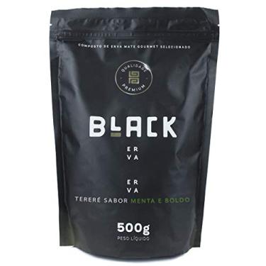 Imagem de ERVA MATE PARA TERERÉ 500G BLACK ERVA (Menta e Boldo)