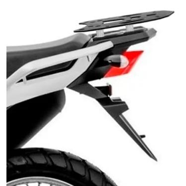 Imagem de Bagageiro Suporte Traseiro Baú Bauleto Crosser 150 2014 2023 Cor:Preto