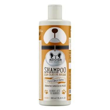 Imagem de Shampoo Hidratação De Óleo De Argan 300ml Para Cães E Gatos - Boots&Pe