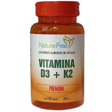 Imagem de Vitamina D3+K2 Premium 60 Cápsulas 350mg