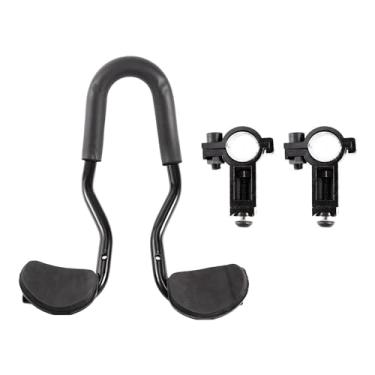 Imagem de Dynwave Guidão de descanso de bicicleta, descanso de tempo para relaxamento, apoio de braço para ciclismo, barra tt para bicicletas de montanha, bicicletas de