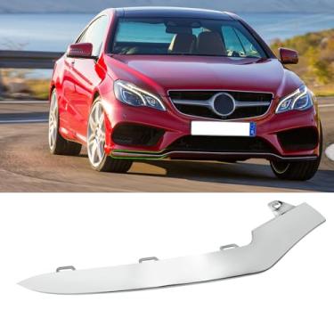 Imagem de Jaronx Compatível com Mercedes-Benz E-Class W212 Amortecedor Dianteiro Substituição de Moldagem de Acabamento Cromado 2014-2016 Lado do Passageiro A2128852874 para Mercedes W212 E250 E350 E400 E550