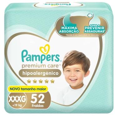 Imagem de Fralda Pampers Premium Care Tamanho XXXG 52 Unidades