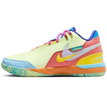 Imagem de NIKE Tênis de basquete masculino Lebron NXXT Gen Ampd IPS, roxo névoa azul foto rosa alquímico pouco volt, 12
