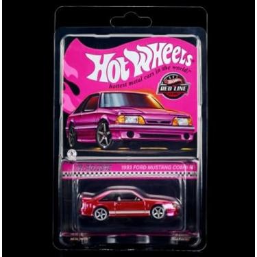 Imagem de Mattel Hot Wheels RLC Exclusive Pink Edition 1993 Ford Mustang Cobra R, HWF29