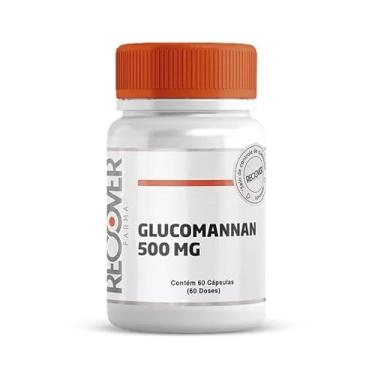 Imagem de Glucomanan 500mg 60 Cápsulas - Recover Farma