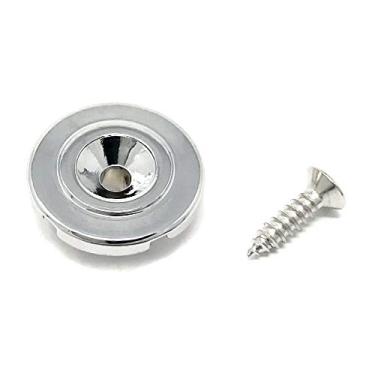 Imagem de Vintage Forge Árvore guia retentor de cordas redondas de níquel para guitarra baixo Fender Precision Jazz Style e outros com parafuso BSR50-NKL