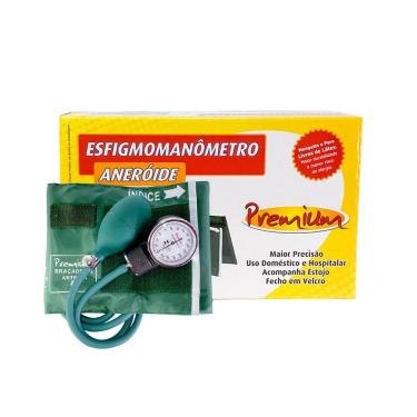 Imagem de Aparelho Medidor De Pressão Esfigmomanômetro Premium