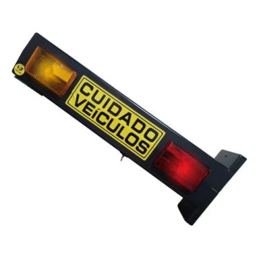 Imagem de Sinalizador Garagem Entrada e Saida de Veiculos com Alerta Sonoro e Visual com Led