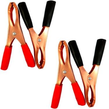 Imagem de Kit 4 Garras Cabo de Bateria Universal Cap 50A, Testes - Bestfer