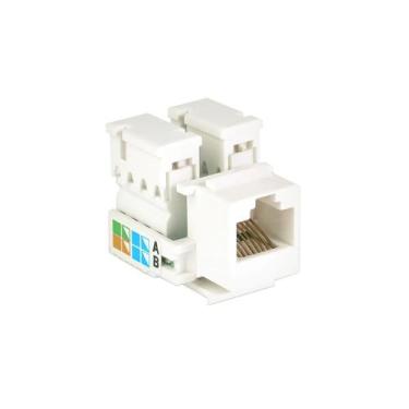 Imagem de Conector Keystone RJ45 Fêmea Cat5e Storm - KEYS0001