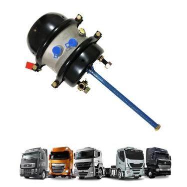 Imagem de Par Cuica Freio Carreta 30x30 Haste Longa 310Mm - 2512000416 - TWT