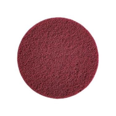 Imagem de Generic Flocking Scuff Pads Polimento Polimento Pad, 4 polegadas para Móveis Limpeza Automotiva, Nylon Esfregando Almofadas Abrasivas Ferramentas, Vermelho