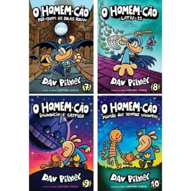 Imagem de Kit O Homem-cão Volume 7, 8, 9 E 10 - Companhia das letrinhas