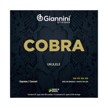 Imagem de Encordoamento para Ukulele Giannini Cobra Concert/Soprano - GEUKSC