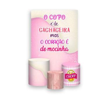 Imagem de Painel De Festa Vertical 1,50 x 2,20 + Trio De Capas Cilindro - Boteco