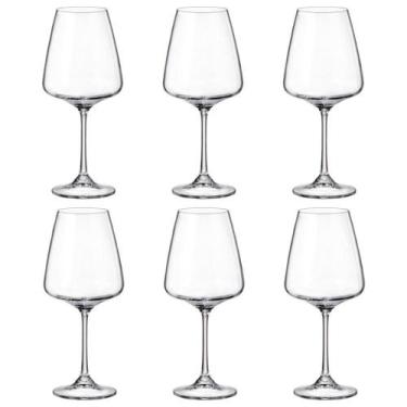 Imagem de Taça De Cristal Bohemia 450Ml Corvus 6 Peças - Bohemia Crystal