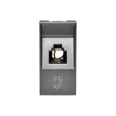 Imagem de Módulo Tomada Telefônica Arteor RJ11 Magnésio - Pial Legrand